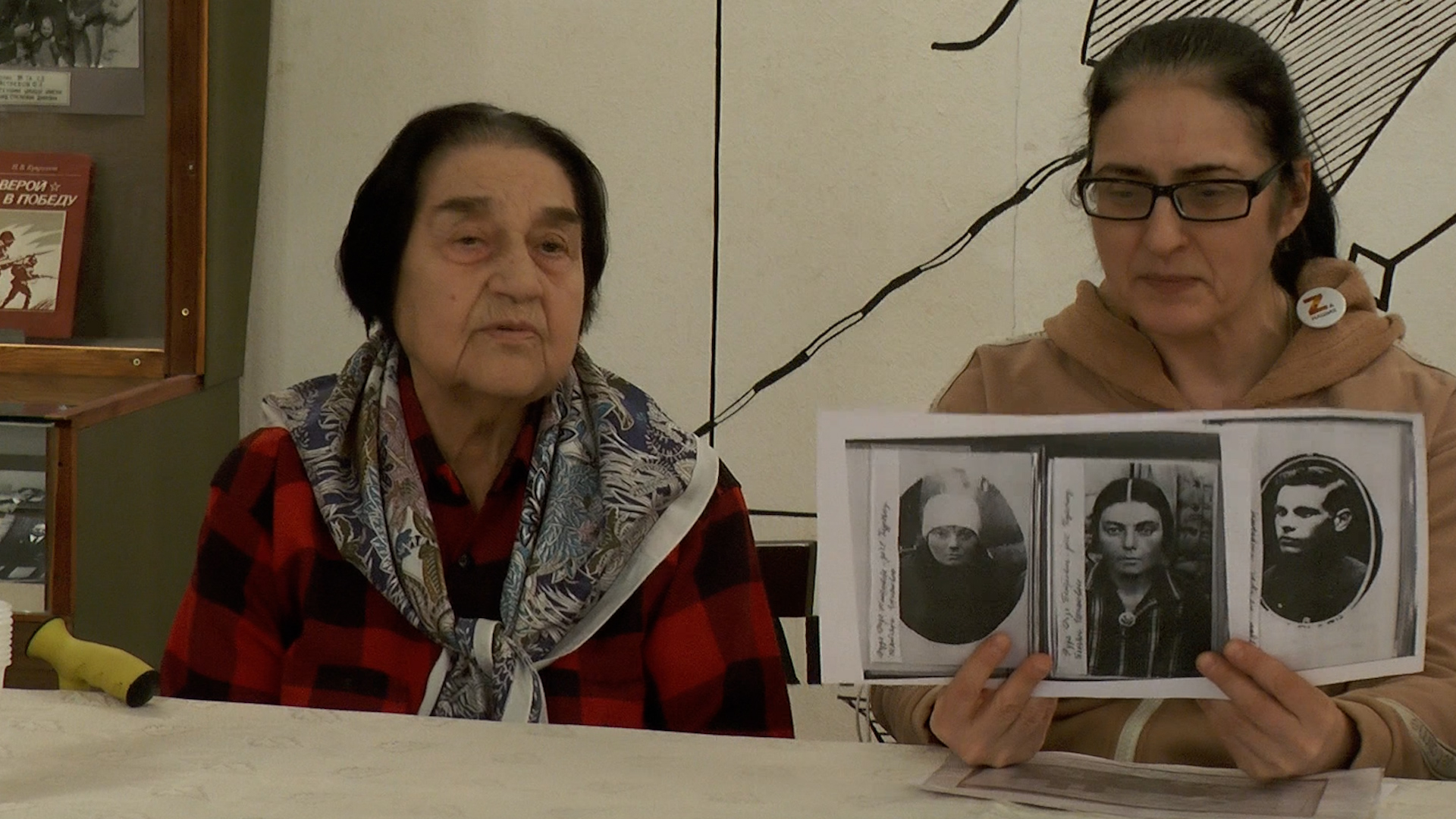 Репортаж о визите в Миллерово дочери узницы концлагеря «Дулаг-125»