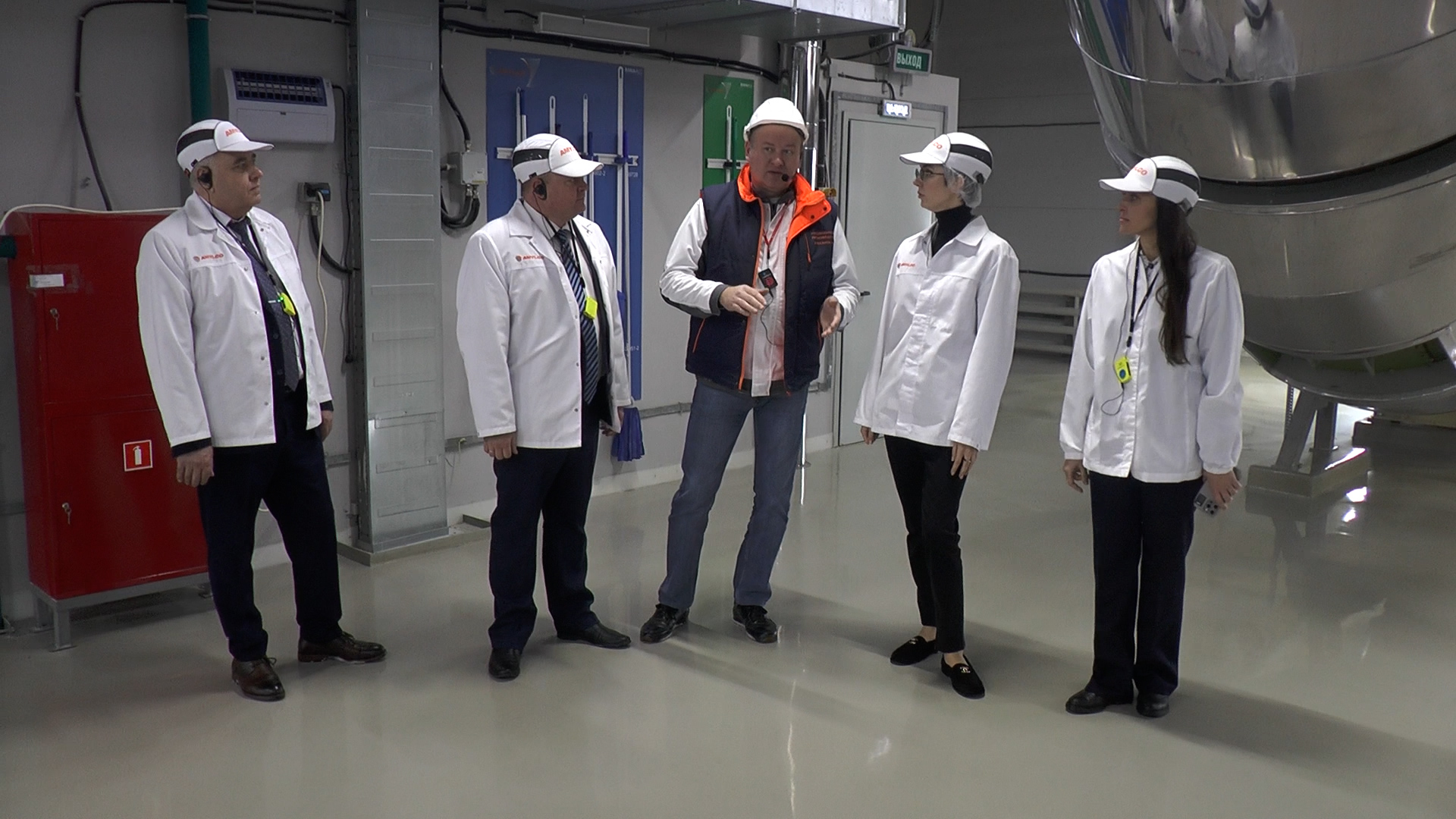 Рабочий визит в Миллеровский район министра сельского хозяйства и продовольствия РО Анны Касьяненко