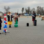 Открытие благоустроенной территории у Ольхово-Рогского ДК