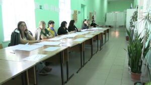 Выборы-2026. Репортаж о голосовании на избирательном участке N1117