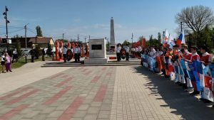 Репортаж о памятном митинге, посвященном 81-й годовщине Победы в Великой Отечественной войне