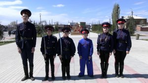 Наследники победителей! Миллеровские казаки чтут память о героях Великой Отечественной войны