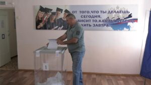 Выборы-2026. Репортаж о голосовании на избирательном участке №1130