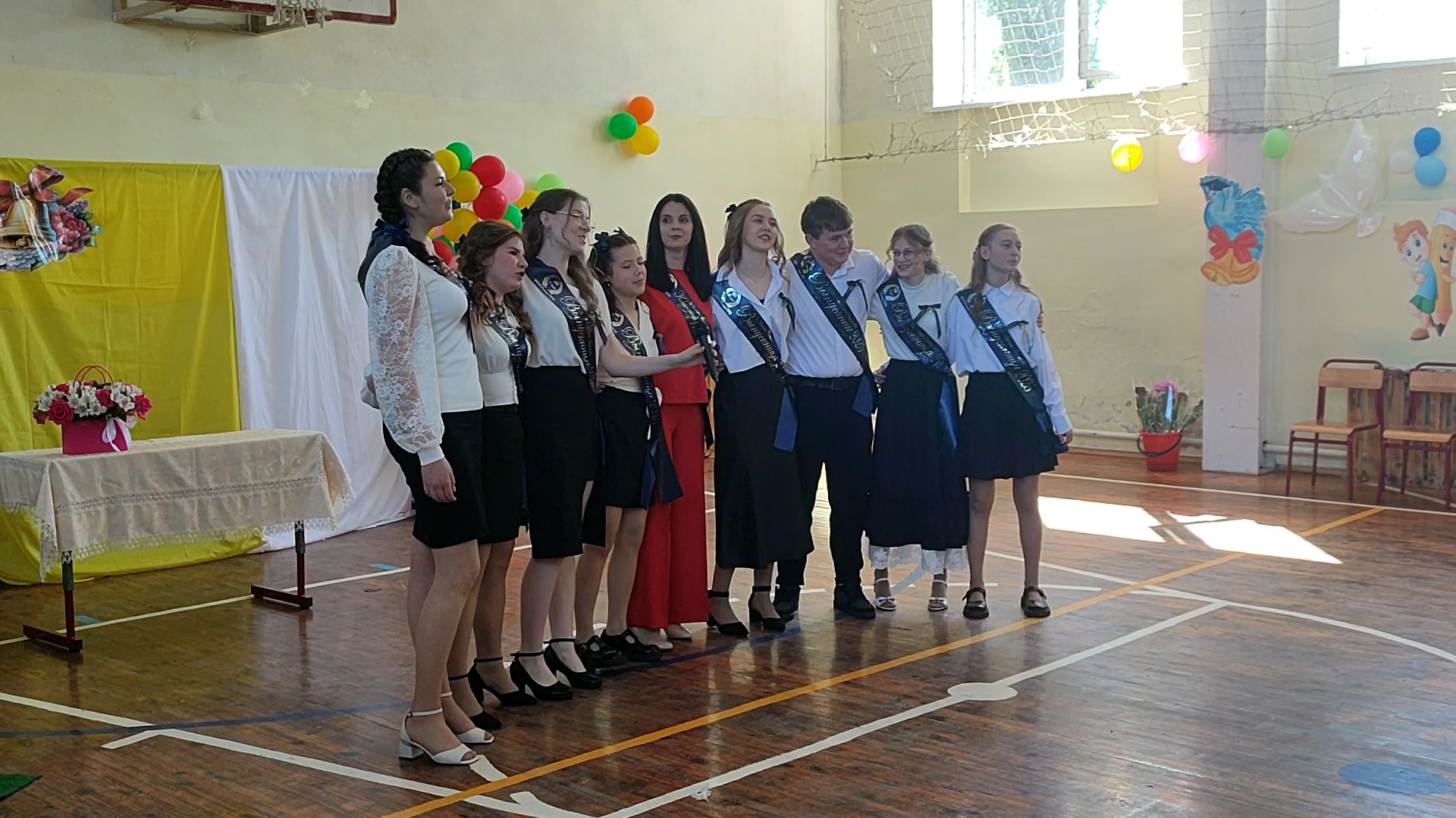 Последний звонок в Волошинской СОШ
