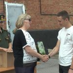 Торжественное мероприятие по вручению водительских свидетельств курсантам ДОСААФ