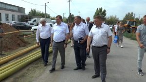 Визит председателя Законодательного собрания РО Александра Ищенко в Миллеровский район