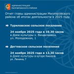 Отчет главы администрации Миллеровского района об итогах деятельности в 2025 году.