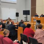 Репортаж о первом заседании Собрания депутатов Миллеровского района девятого созыва.