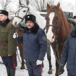 Репортаж о торжественном мероприятии, посвященном  19-летию со дня образования конного взвода  Миллеровского района.