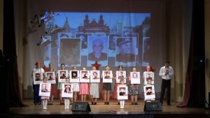 «Великая Победа в сердце каждого!»  Музыкально-театральная постановка, посвященная 81-й годовщине Победы, с участием студентов филиала РГЭУ «РИНХ» (режиссер-постановщик  М. А. Красюкова)