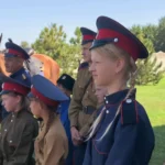 Первый конь: посвящение  в казаки! В слободе Поздеевка прошёл очередной казачий обряд.