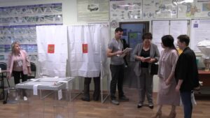 Выборы-2026. Репортаж о голосовании на избирательном участке №1119